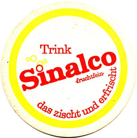 duisburg du-nw sinalco rund 2a (215-trink sinalco-gelbrot)